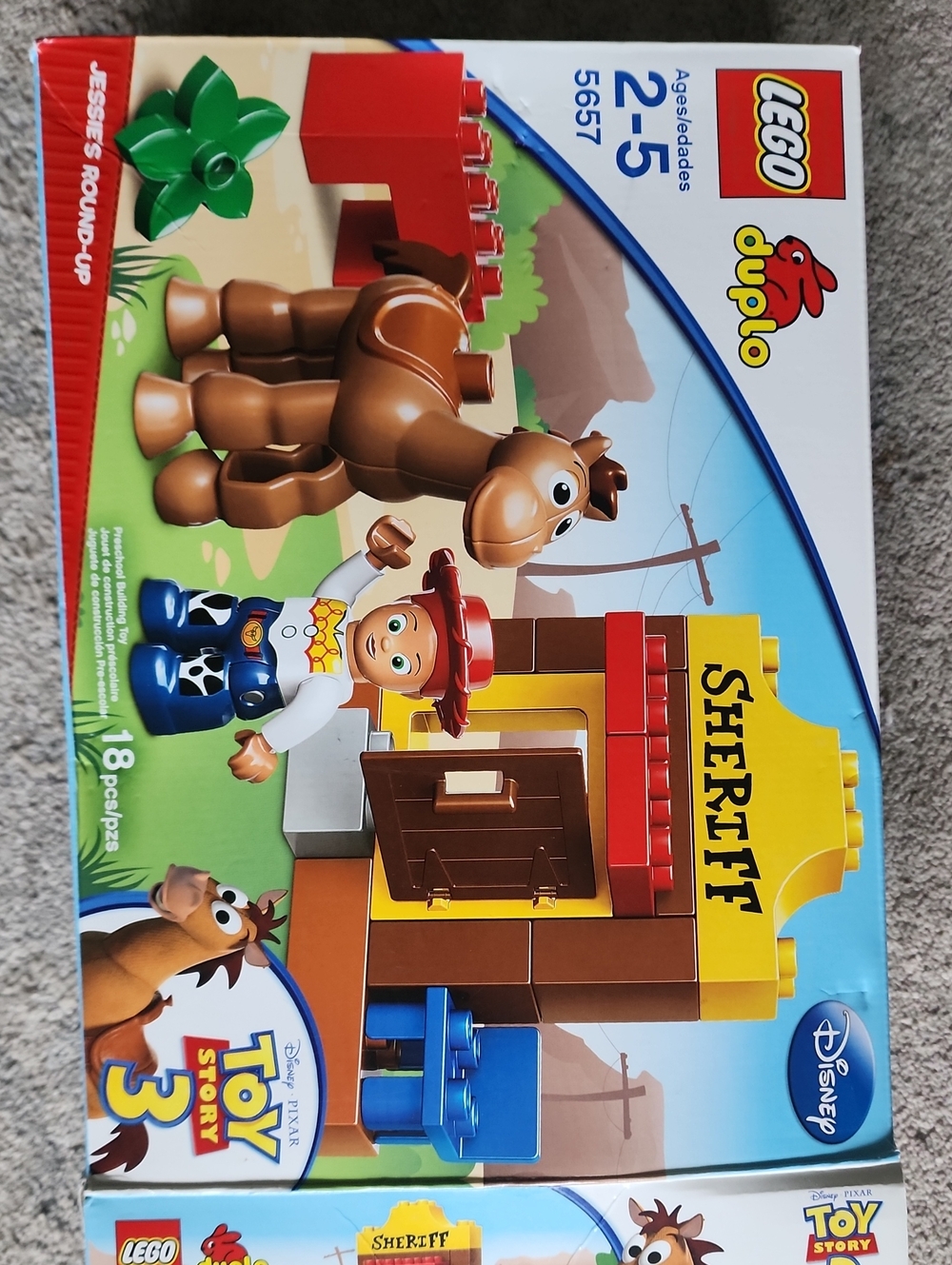 Retired LEGO DUPLO Toy Story Jessie's Roundup (Set 5657